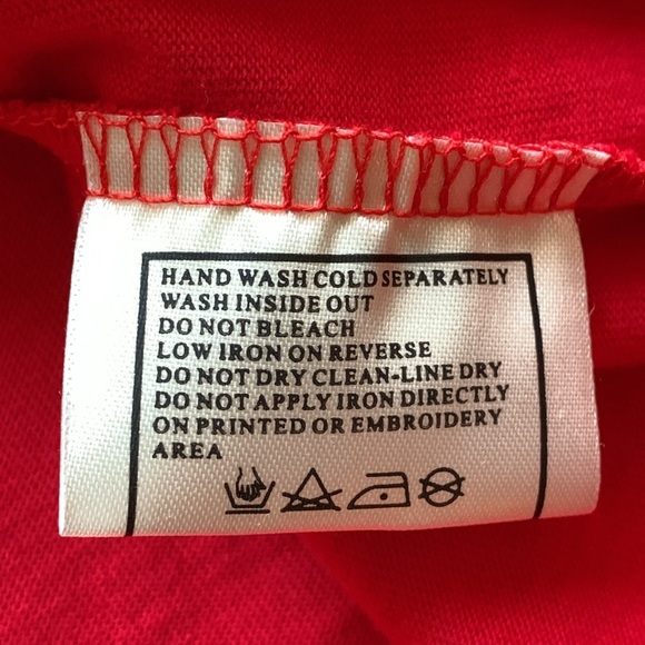 Men’s AKOO Crewneck T-Shirt No Rivals Tee Red Size X-Large New - Picture 6 of 7